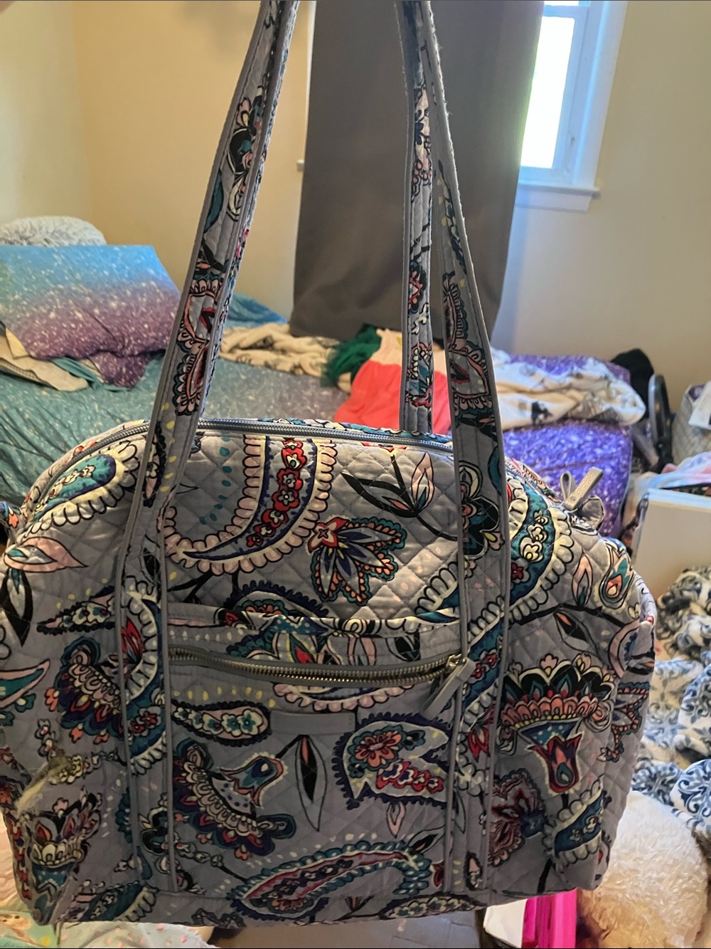 Vera Bradley duffel bag